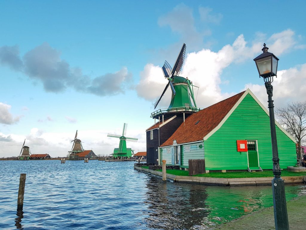 Hollandanın En Güzel Yel Değirmenleri